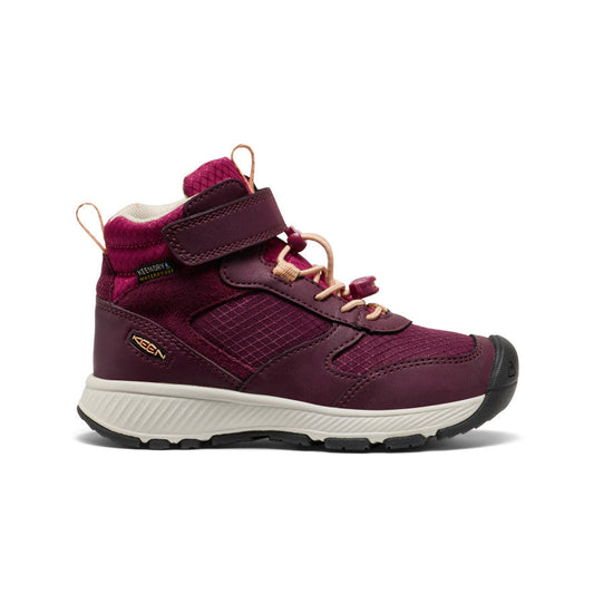 Little Kids' Skua Waterproof Boot Fig/Peach Fuzz | Keen