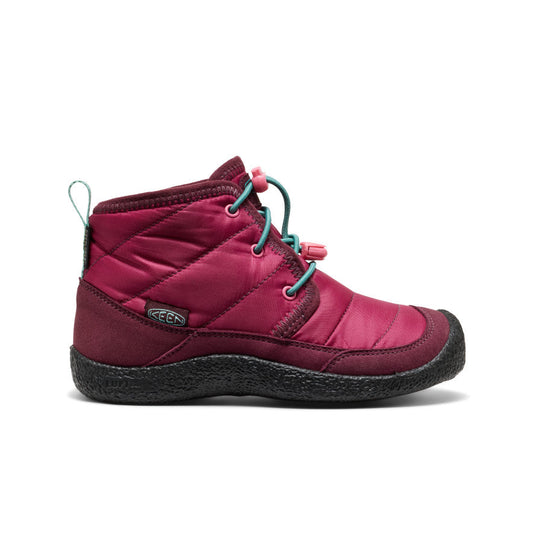 Big Kids' Howser II Waterproof Chukka Beaujolais/Pool Blue | Keen