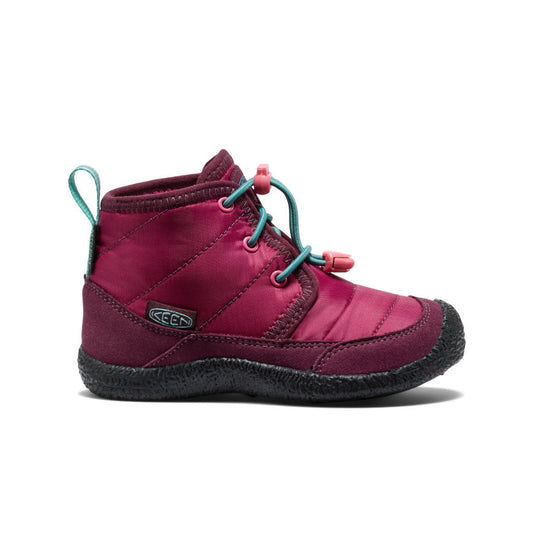 Little Kids' Howser II Waterproof Chukka Beaujolais/Pool Blue | Keen
