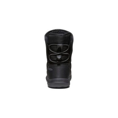 Little Kids' Puffrider Waterproof Winter Boot Black/Steel Grey | Keen