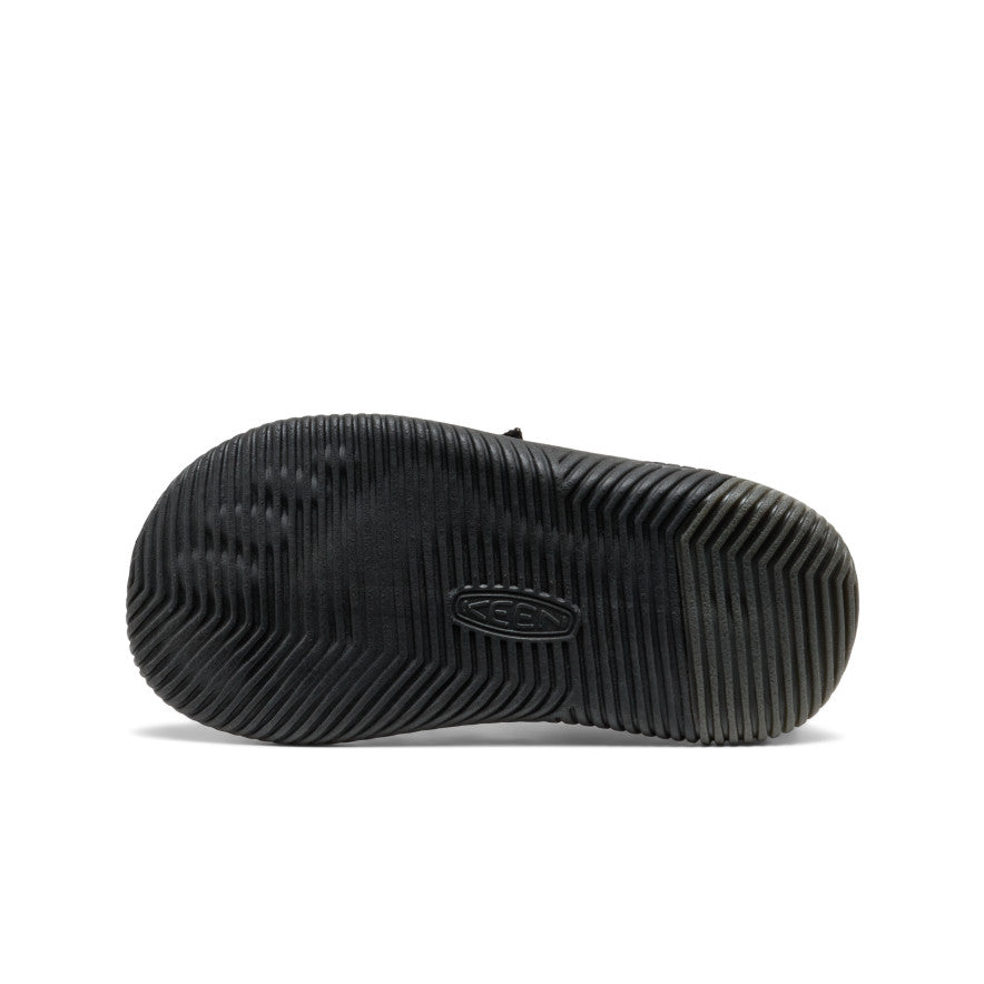 Little Kids' KNX Leather Sneaker Triple Black | Keen