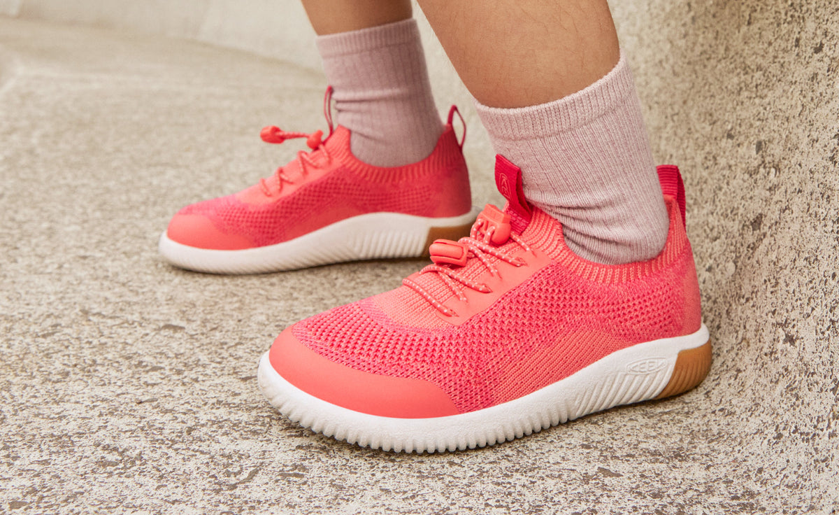 Little Kids' KNX Knit Sneaker Iguana/Evening Primrose | Keen
