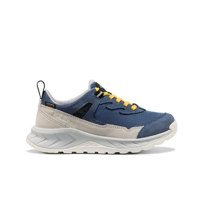 Big Kids' Hightrail Waterproof Hiking Shoe Vintage Indigo/Alloy | Keen