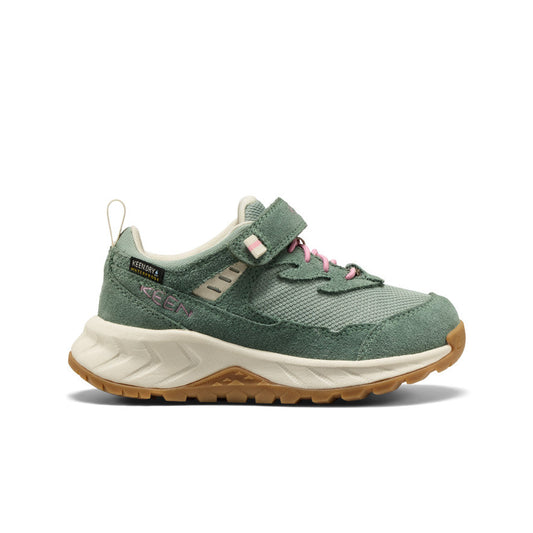 Little Kids' Hightrail Waterproof Hiking Shoe Lily Pad/Cashmere Rose | Keen