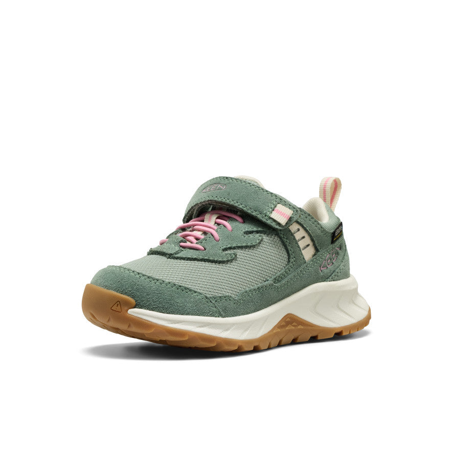 Little Kids' Hightrail Waterproof Hiking Shoe Lily Pad/Cashmere Rose | Keen