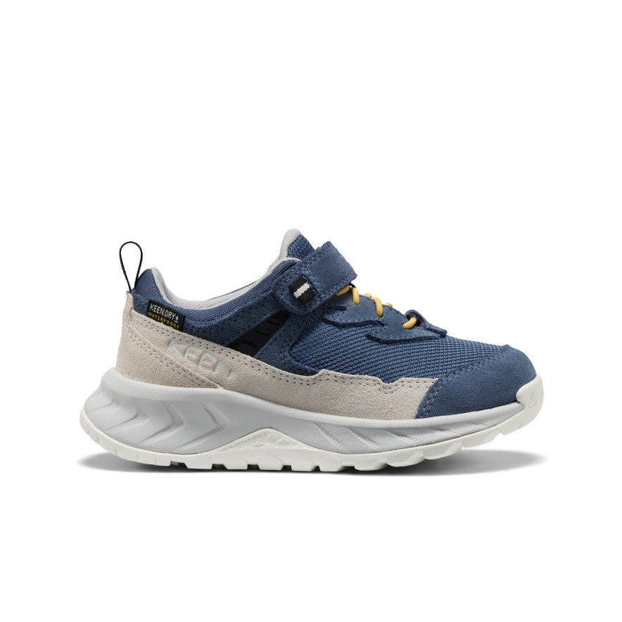 Little Kids' Hightrail Waterproof Hiking Shoe Vintage Indigo/Alloy | Keen