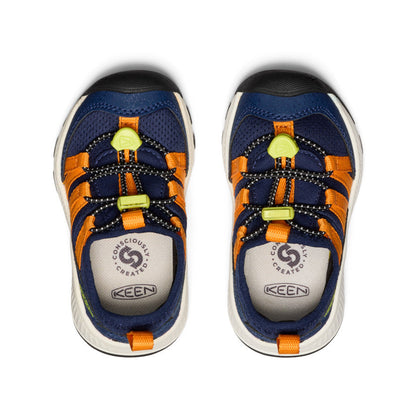 Toddlers' Motozoa Sneaker Naval Academy/Bright Marigold | Keen