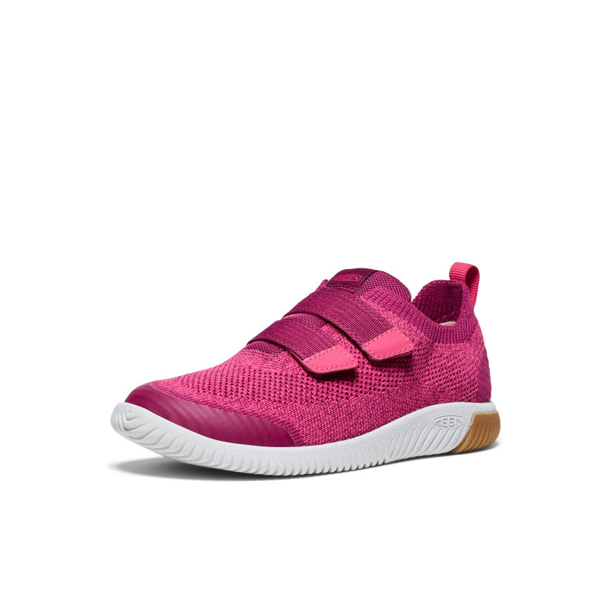 Big Kids' KNX Knit Double Strap Beaujolais/Raspberry | Keen