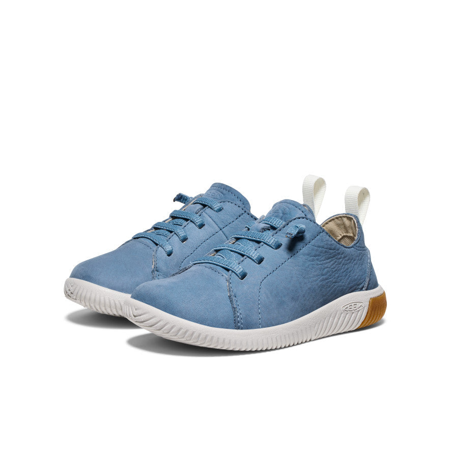 Little Kids' KNX Leather Sneaker Coronet Blue/Vapor | Keen