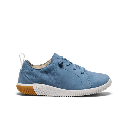 Big Kids' KNX Leather Sneaker Coronet Blue/Vapor | Keen