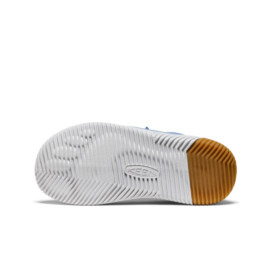 Big Kids' KNX Leather Sneaker Coronet Blue/Vapor | Keen
