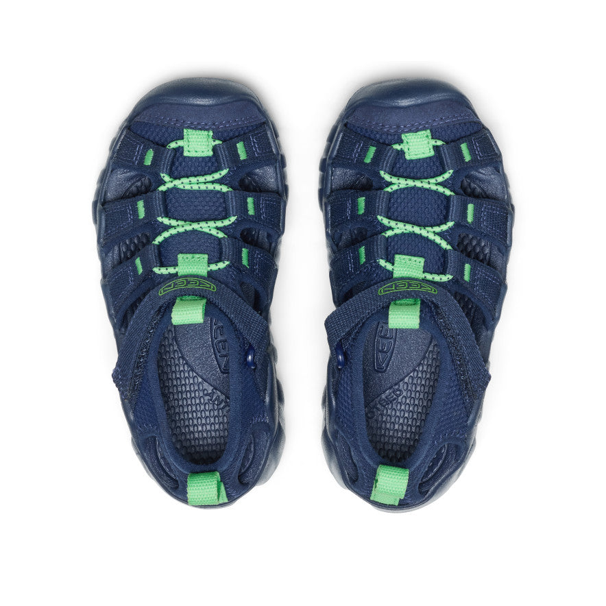 Little Kids' Hyperport H2 Sandal Naval Academy/Vibrant Green | Keen