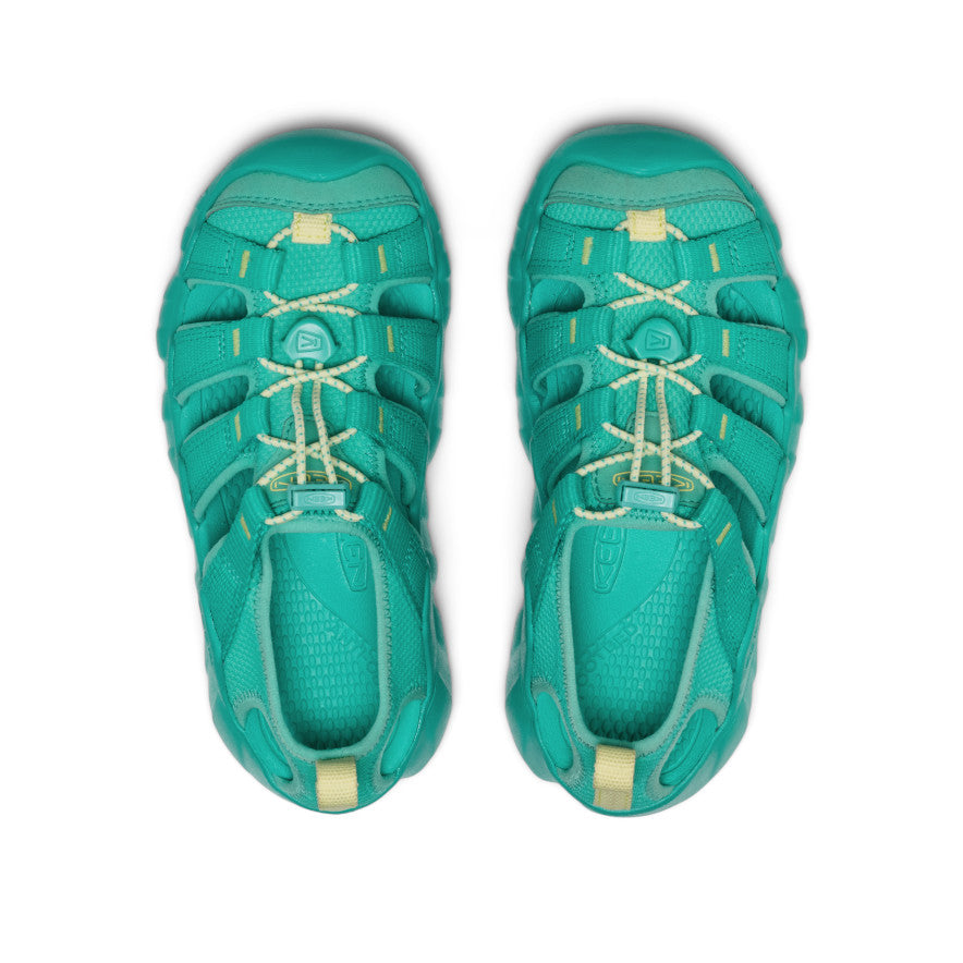 Big Kids' Hyperport H2 Sandal Bright Aqua/Wax Yellow | Keen