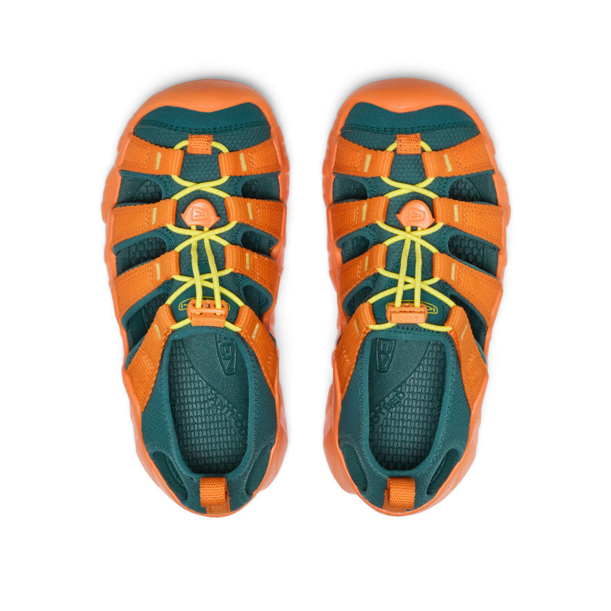 Big Kids' Hyperport H2 Sandal Mediterranea/Orange Peel | Keen