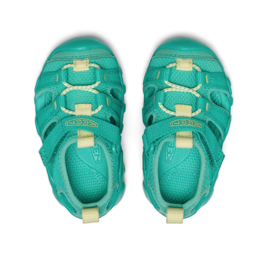 Toddlers' Hyperport H2 Sandal Bright Aqua/Wax Yellow | Keen