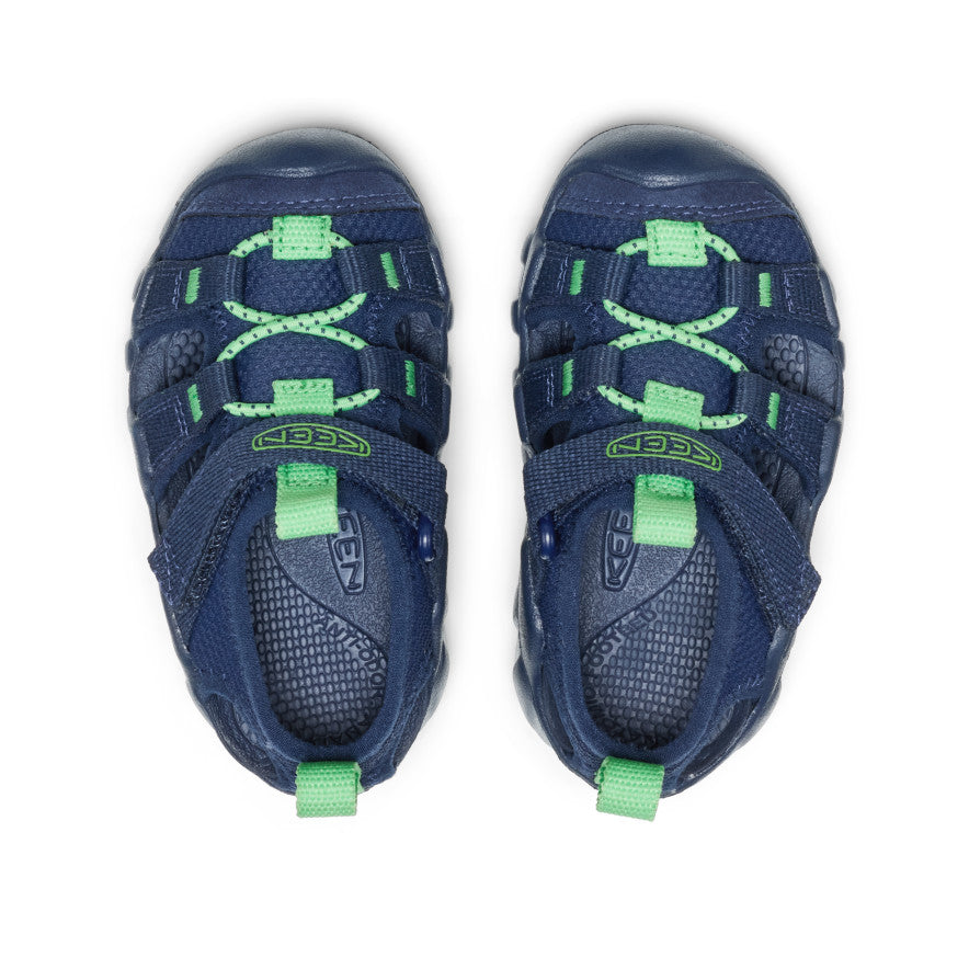 Toddlers' Hyperport H2 Sandal Naval Academy/Vibrant Green | Keen