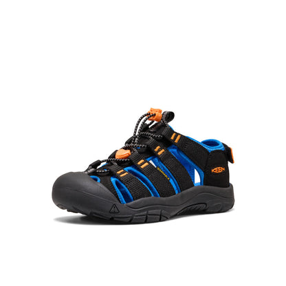 Big Kids' Newport Boundless Sandal Black/Precious Blue | Keen