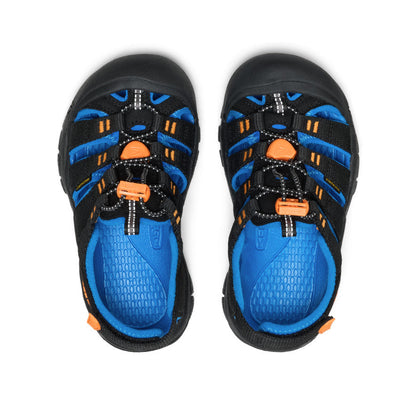 Little Kids' Newport Boundless Sandal Black/Precious Blue | Keen