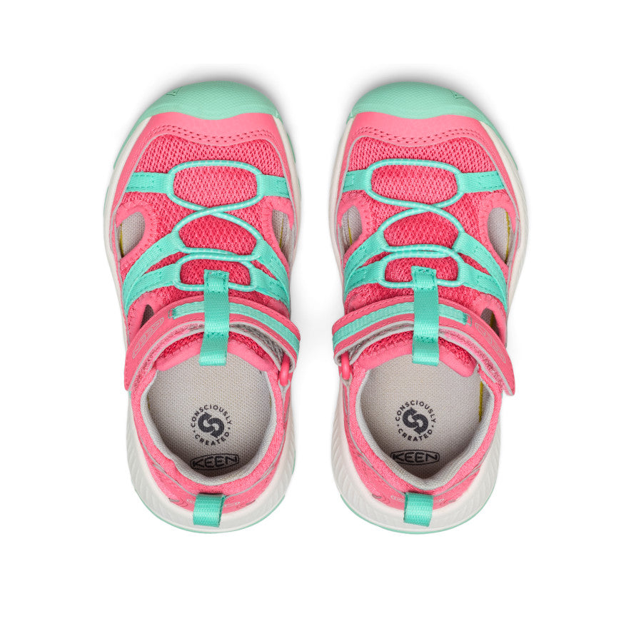 Little Kids' Motozoa Sandal Pink Lemonade/Cabbage | Keen