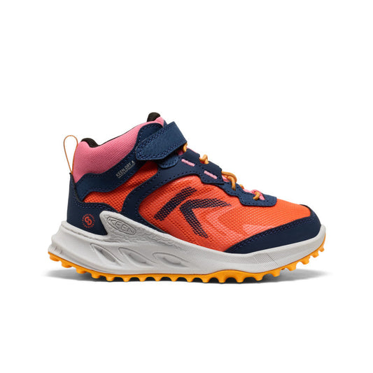 Little Kids' Zionic Waterproof Hiker Naval Academy/Nasturtium | Keen