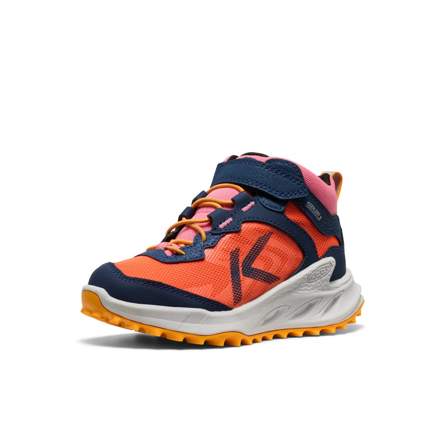 Little Kids' Zionic Waterproof Hiker Naval Academy/Nasturtium | Keen